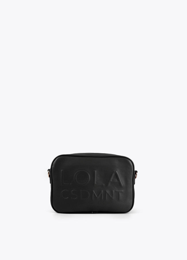 CROSSBODY BAG WITH A RAISED LOGO