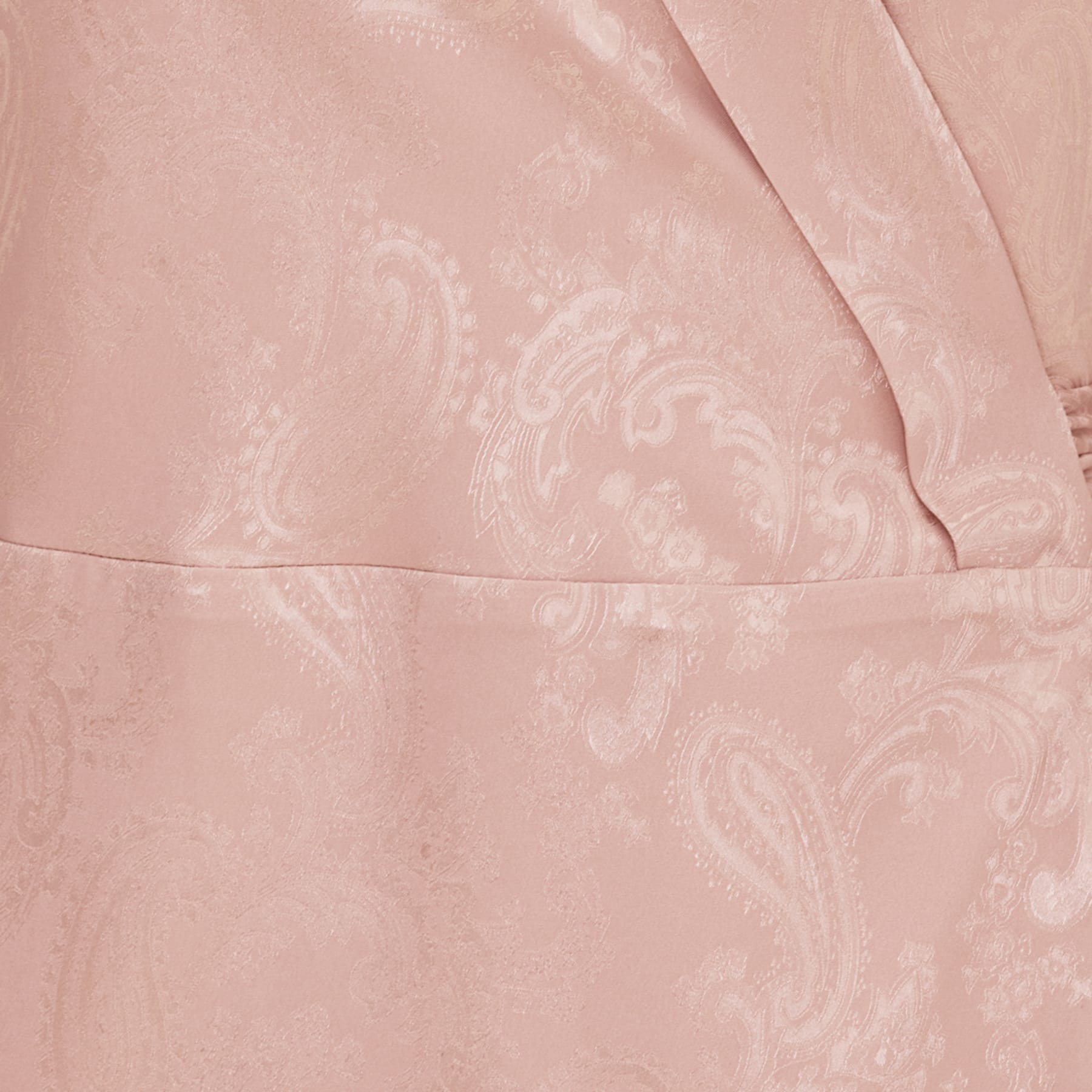 Iris dress rose jaquard