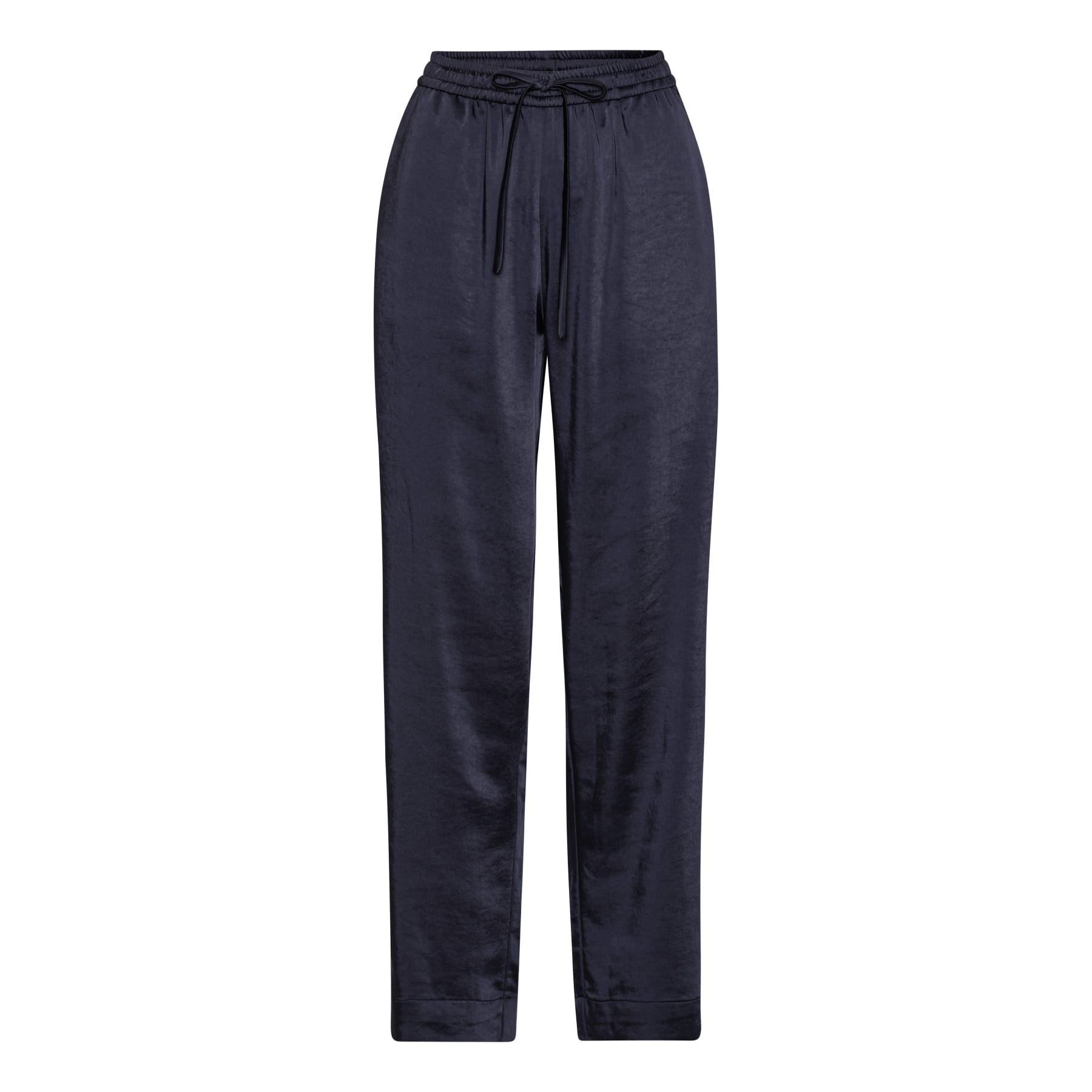 Garcia pants - navy rich satin