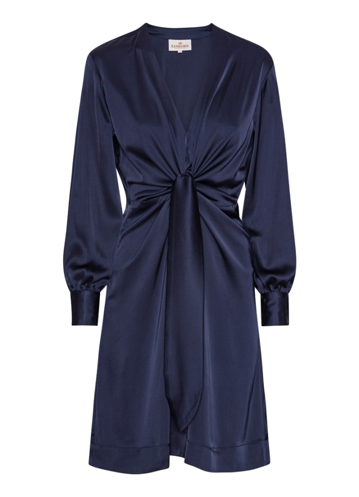 Blair Dress Semi Rich Ink Blue