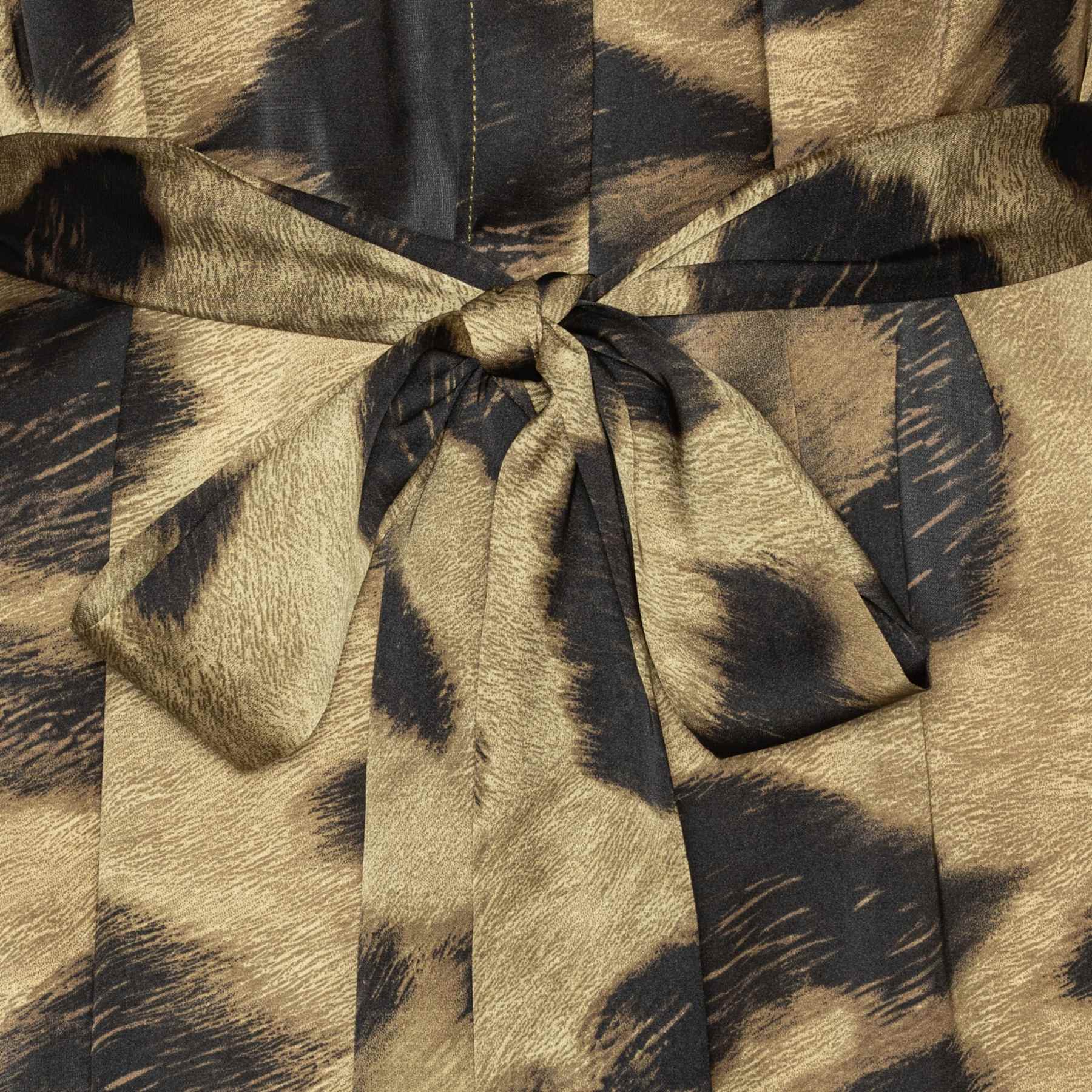 Noelle dress Khaki Maxi Leo