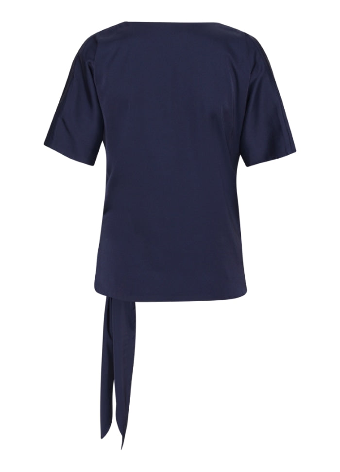 Dagmar blússa Oxford blue