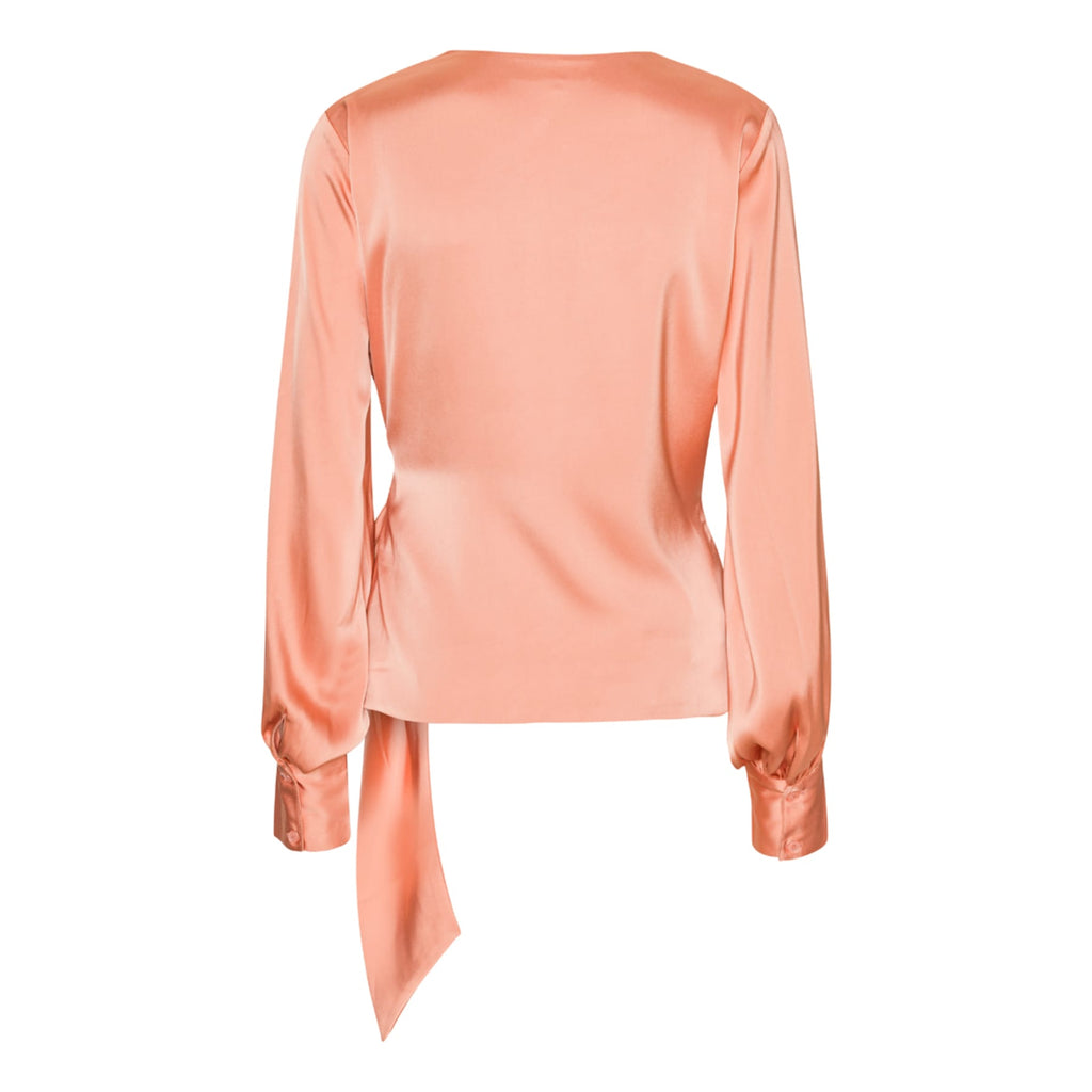 Ines blouse Semi rich peach