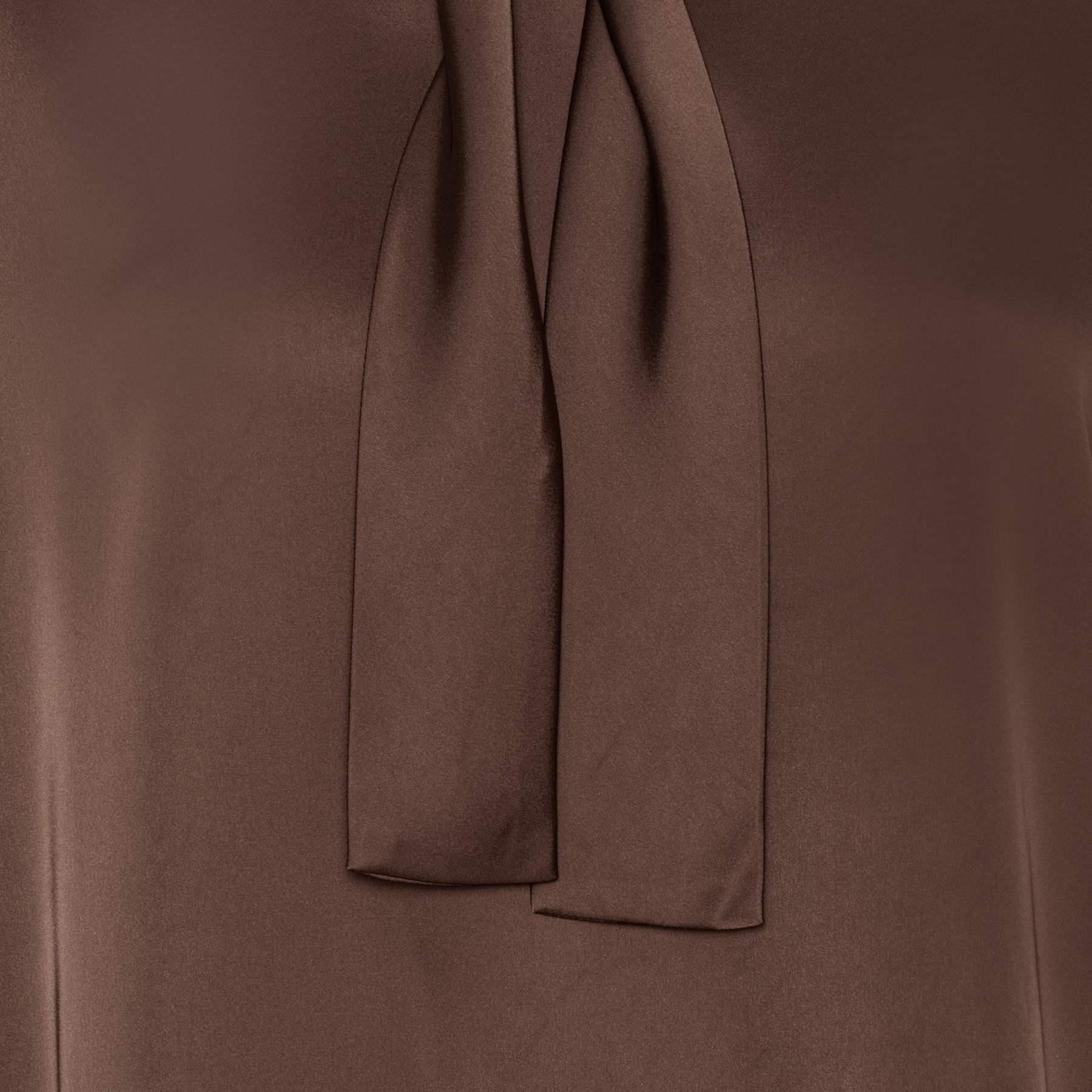 Audrey blouse Semi Rich Brown