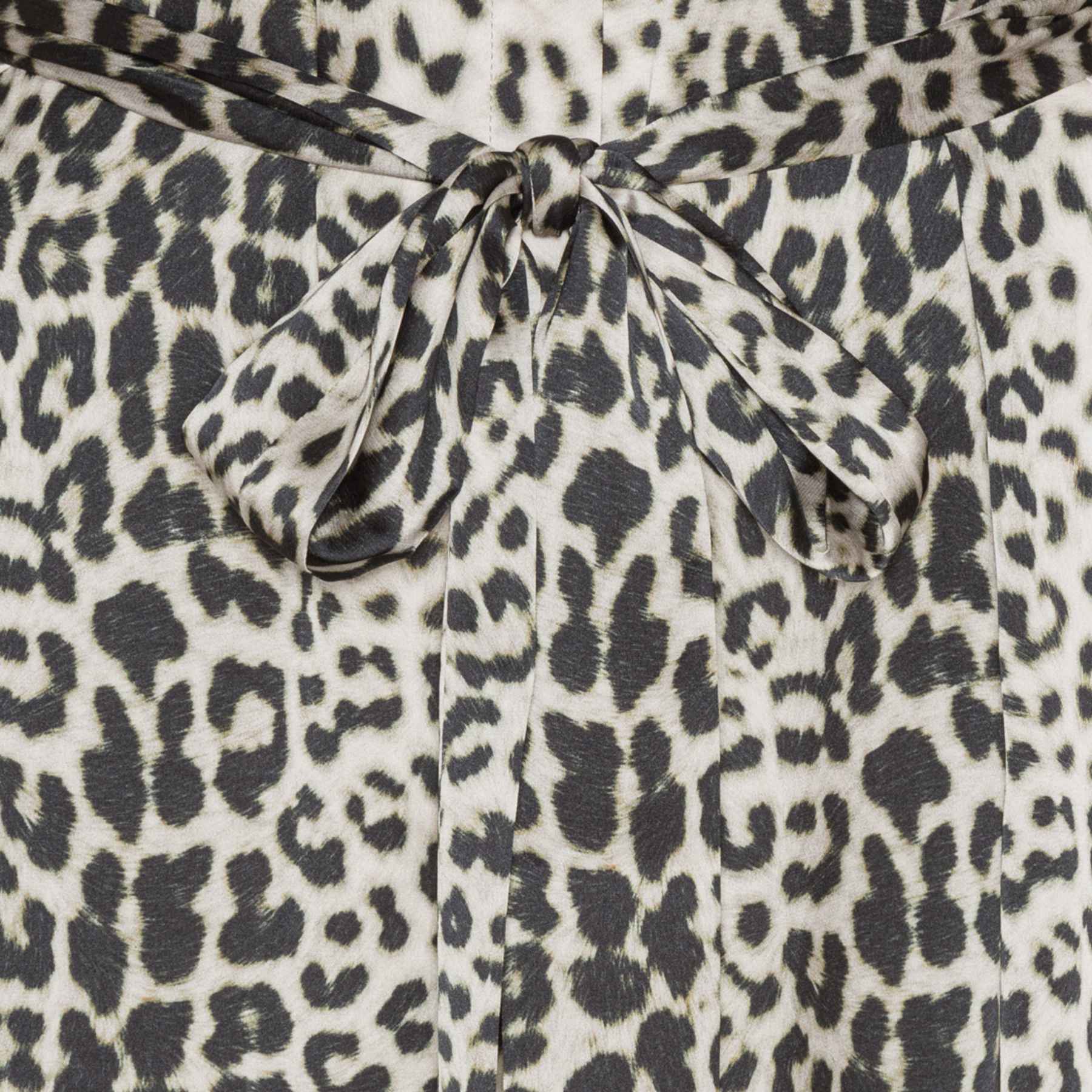 Jean dress Nude Leopard