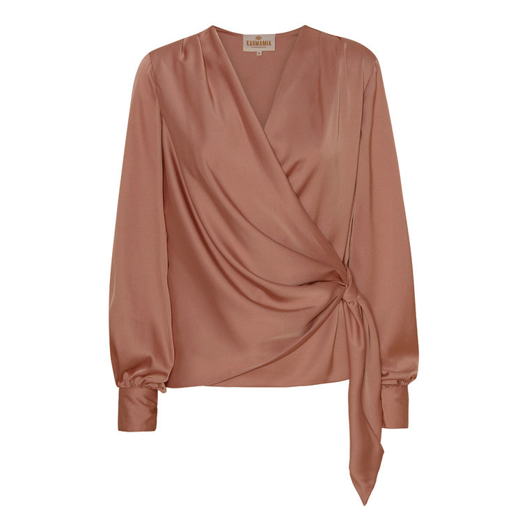 Ines blouse caramel