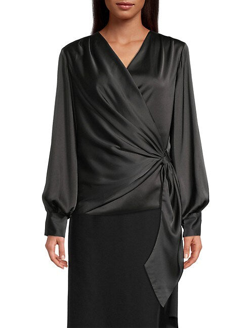 Ines blouse svört