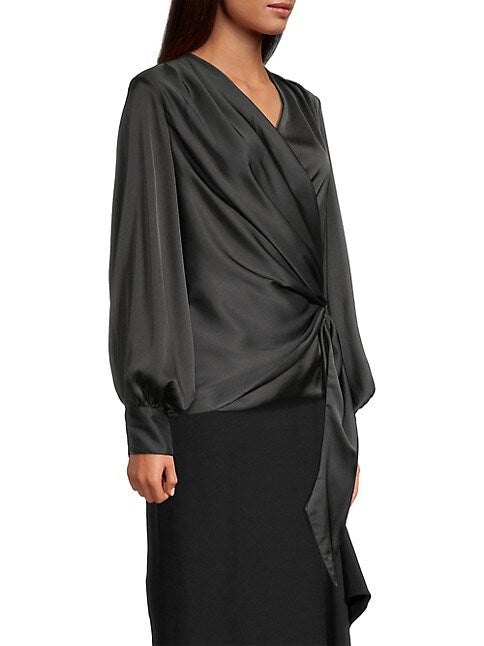 Ines blouse svört