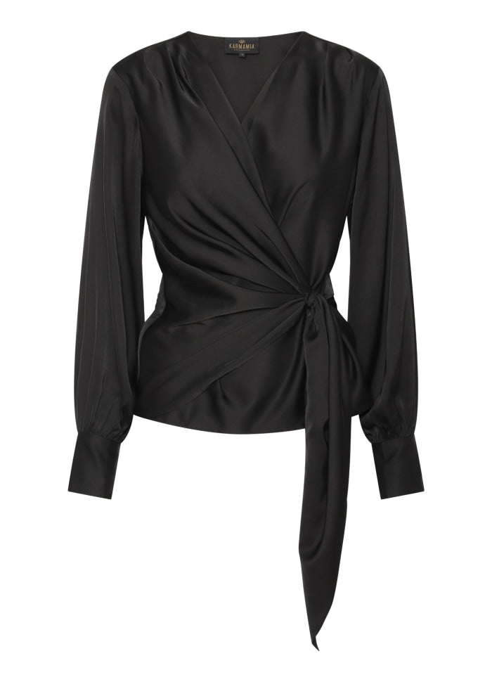 Ines blouse svört