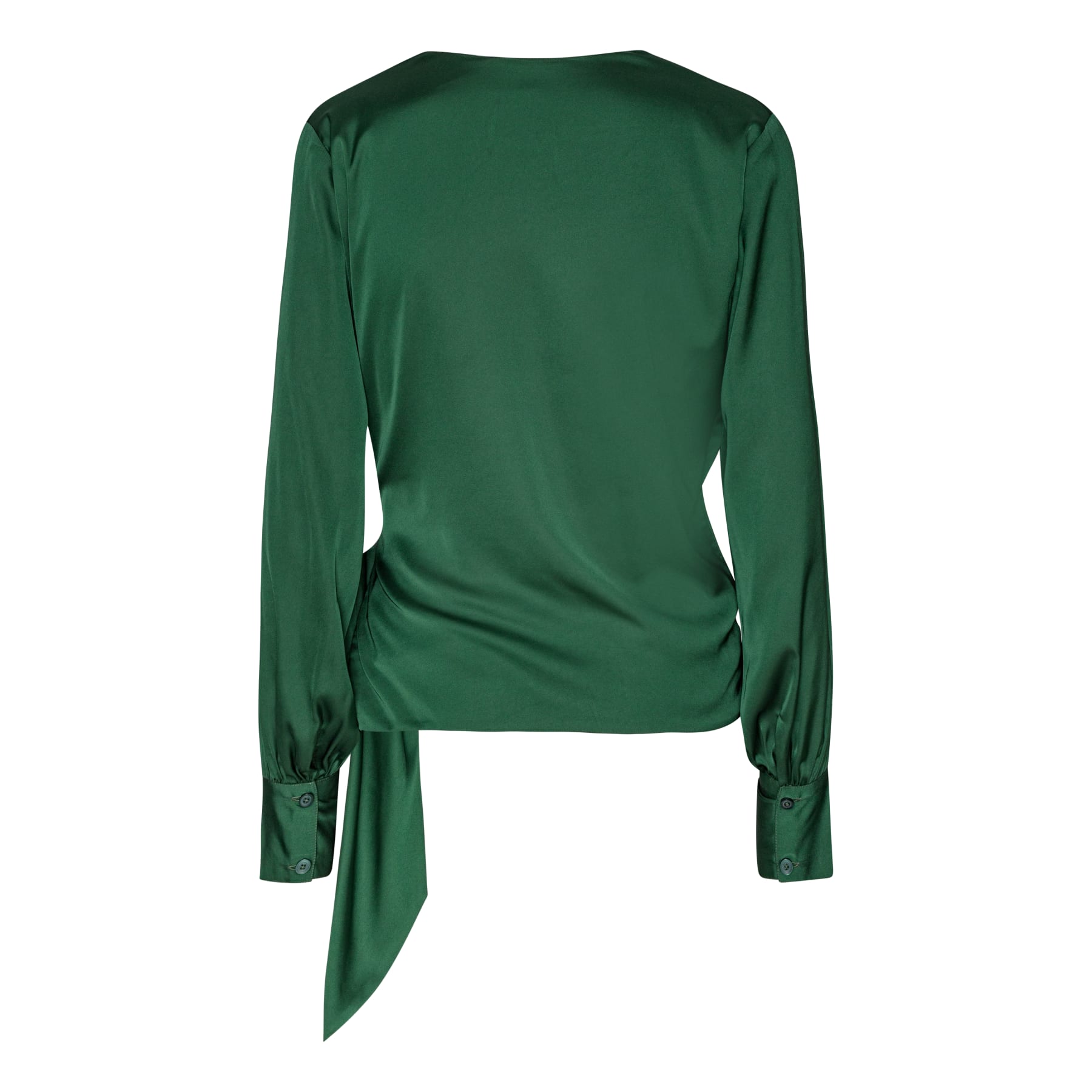Ines blouse hunter green