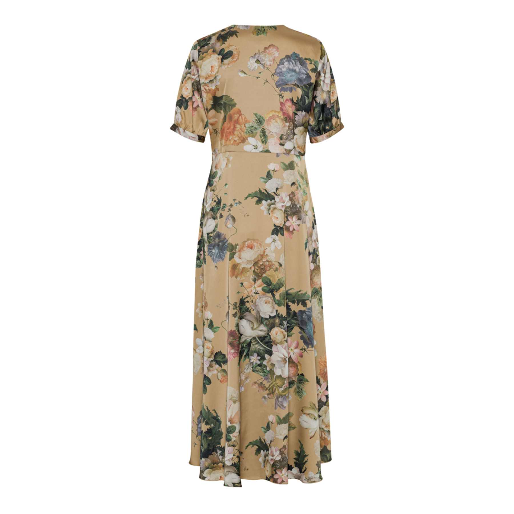 Faye dress - taupe bloom