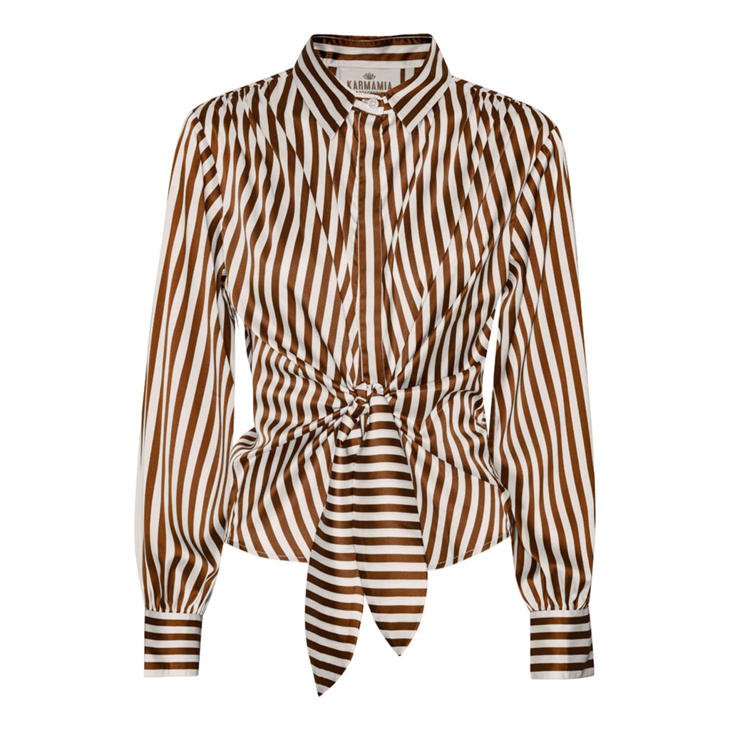 Lee blouse - toffee stripe