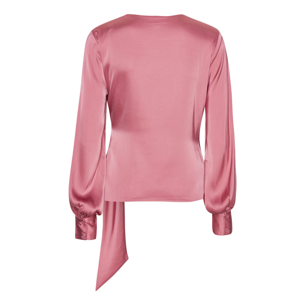 Ines blouse Semi rich Velvet Pink