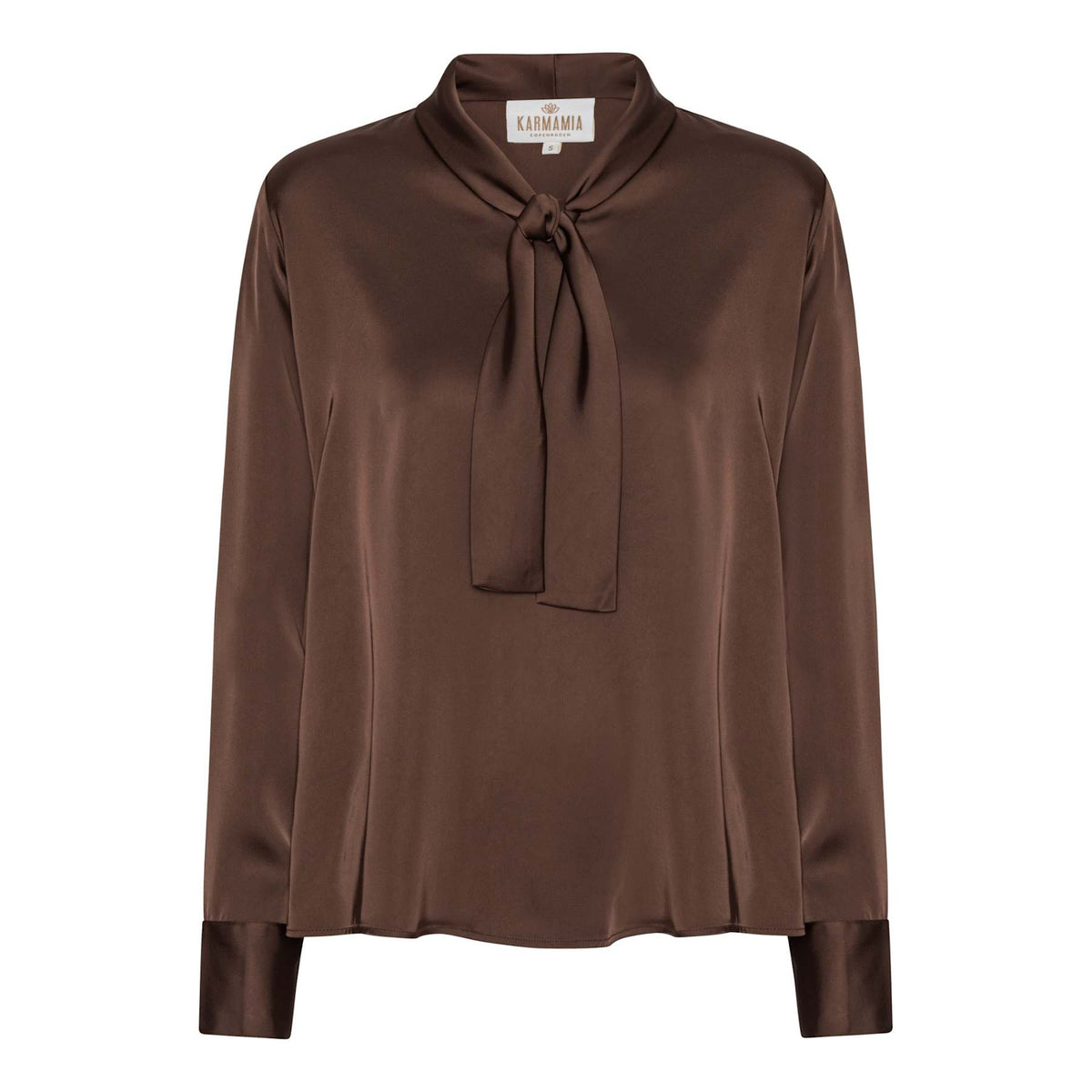 Audrey blouse Semi Rich Brown