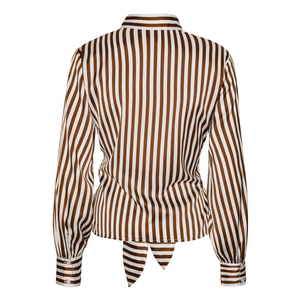 Lee blouse - toffee stripe
