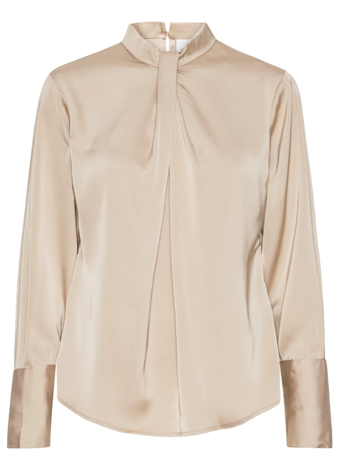 Tara blouse hammered blush