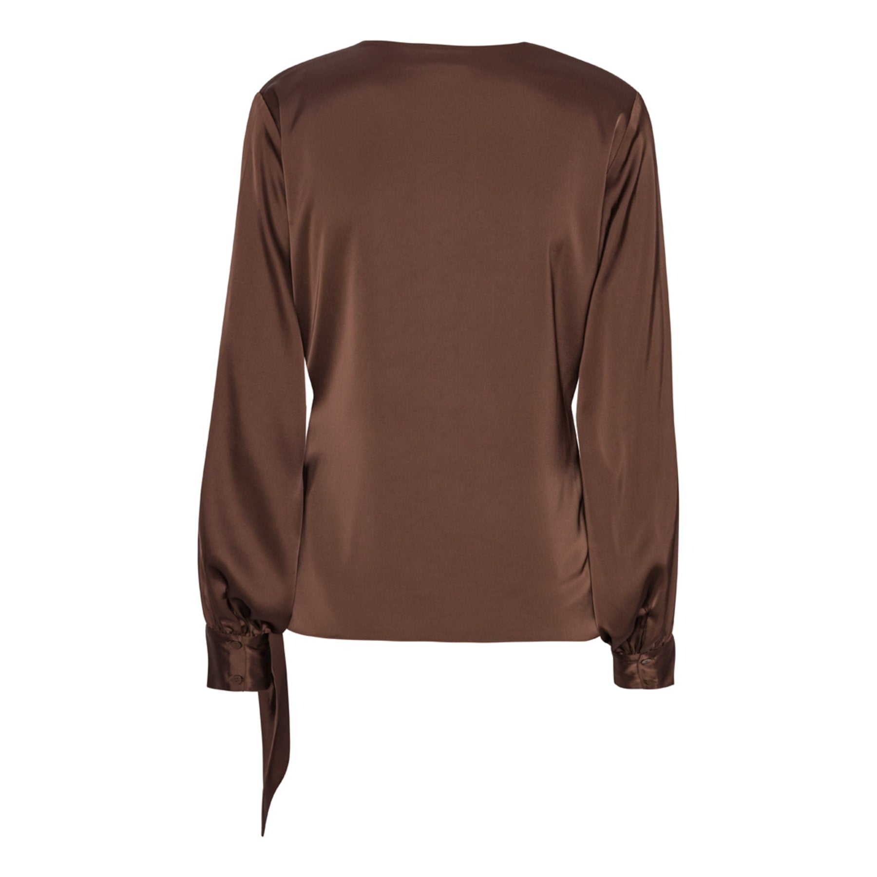 Ines blouse semi rich brown