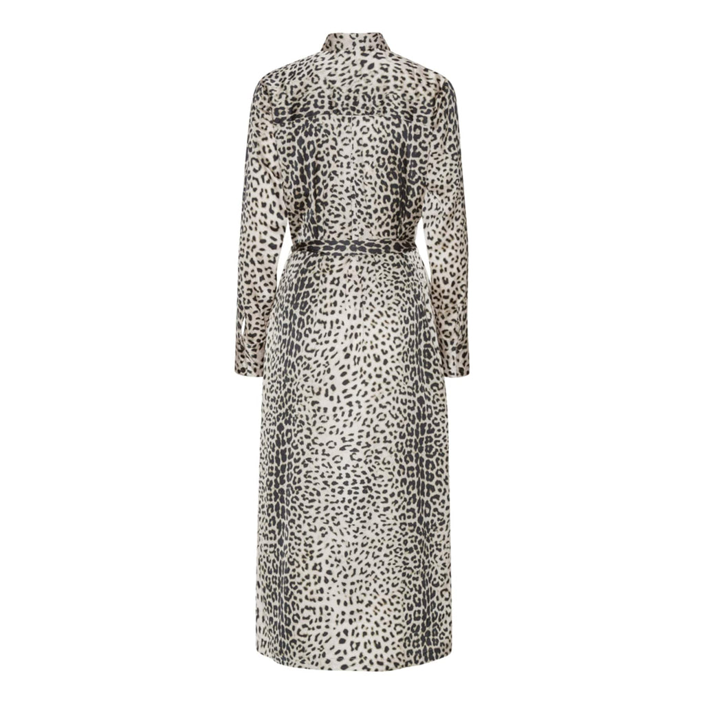Jean dress Nude Leopard