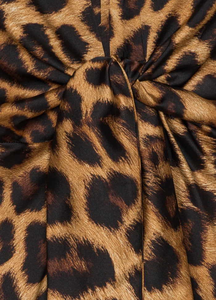 Adeline dress Leopard