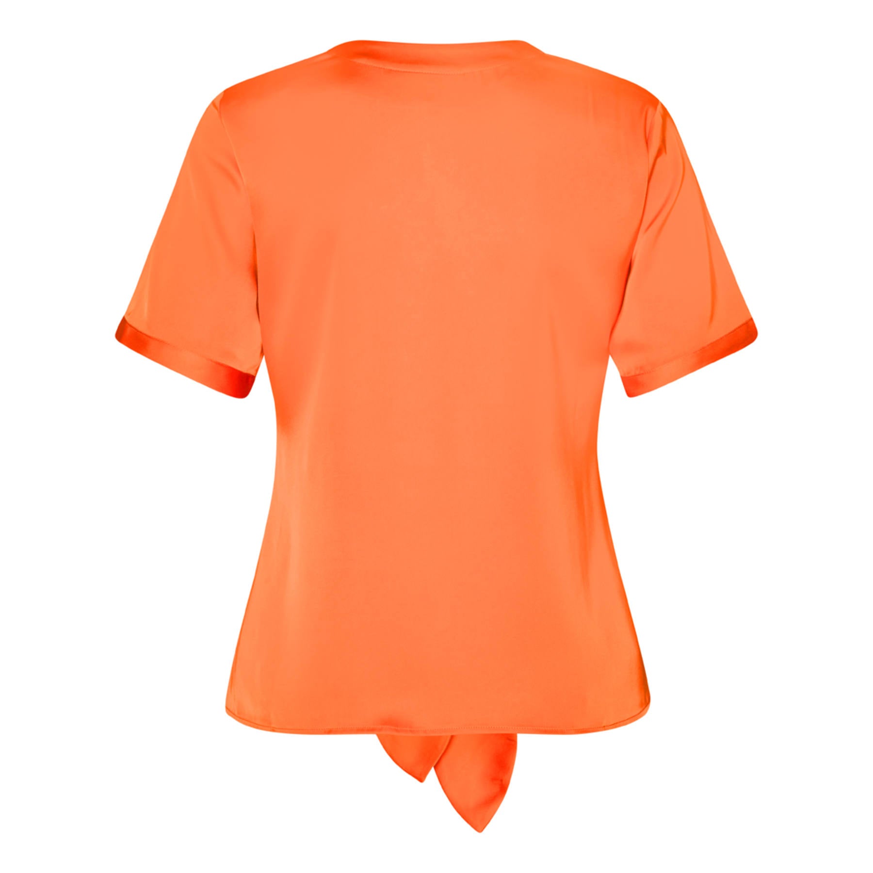 Blair blouse (short) Semi rich orange