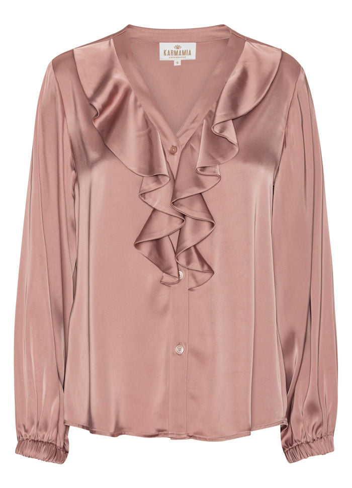 Sophia Blouse Semi rich vintage rose