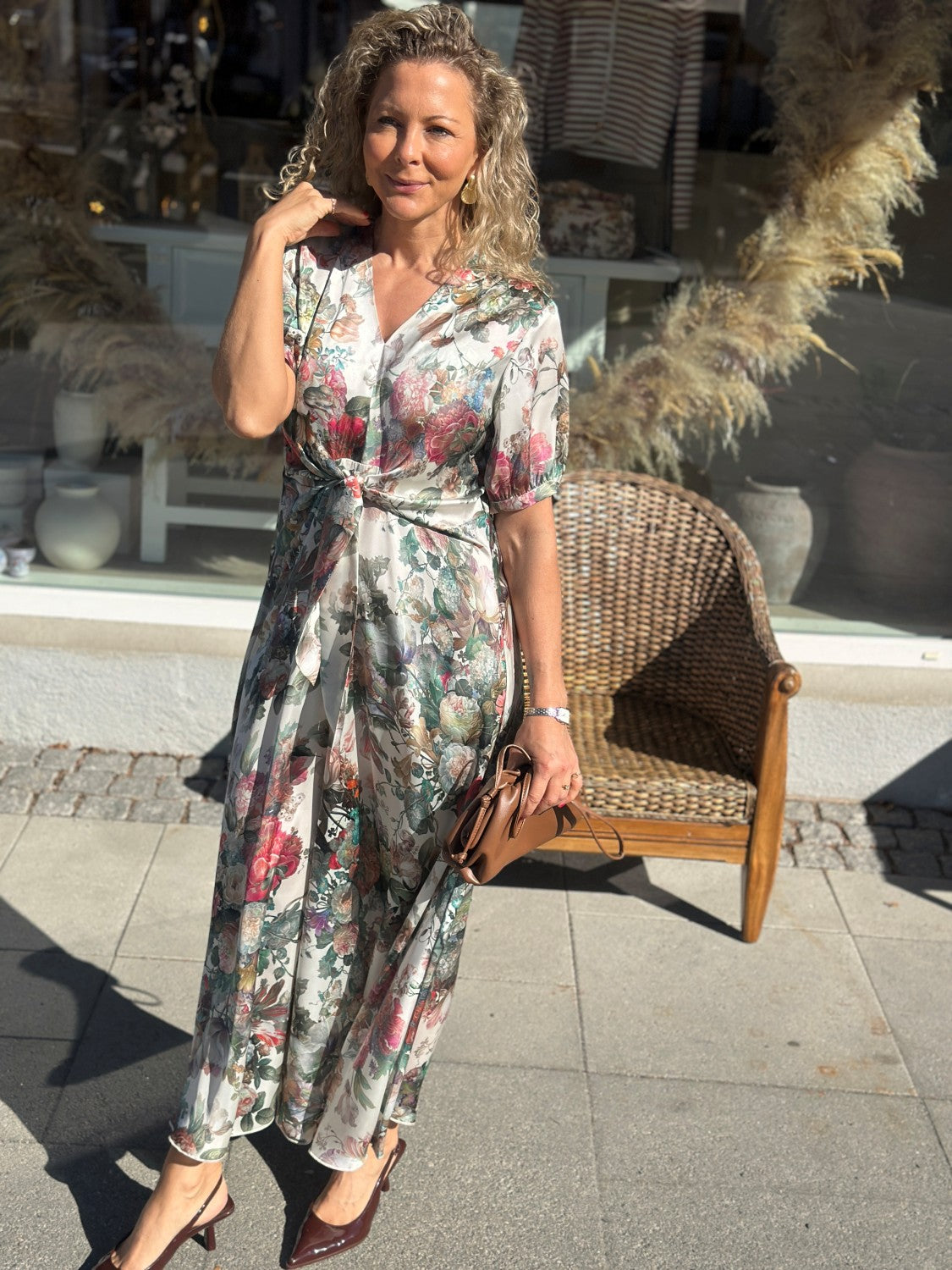 Faye dress white eden