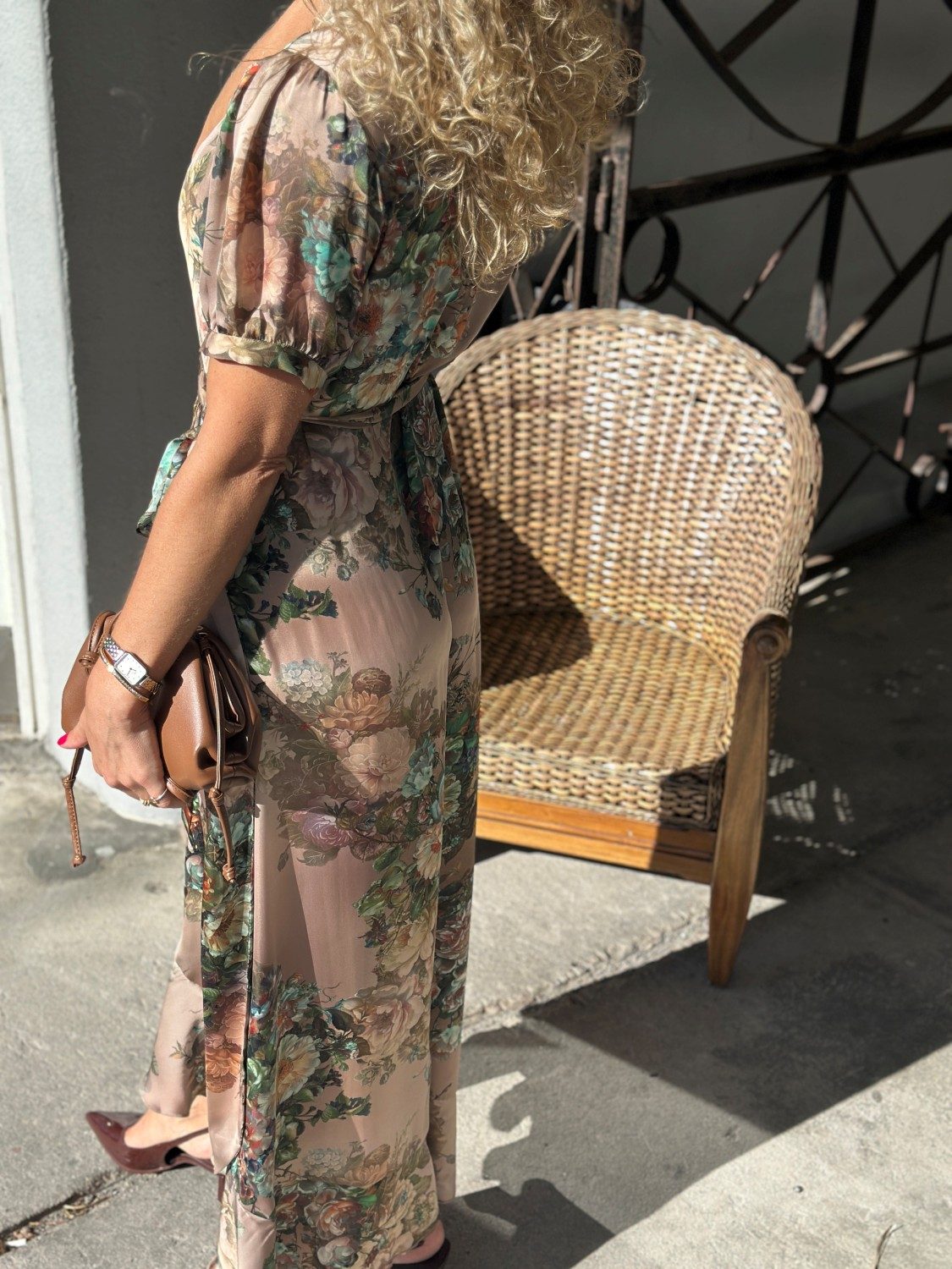 Iris dress disy mocha