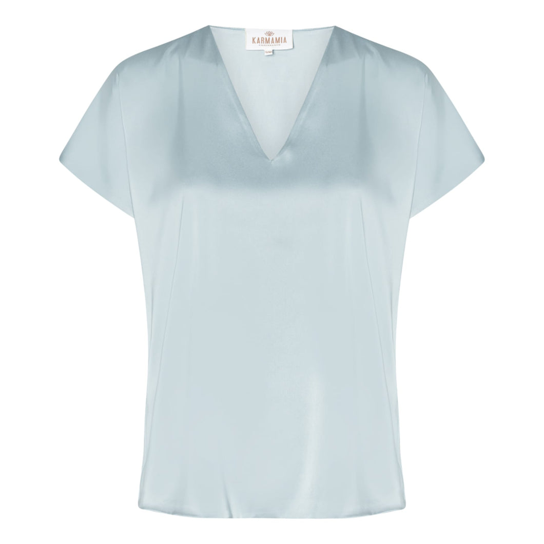 Vera blouse semi rich sky