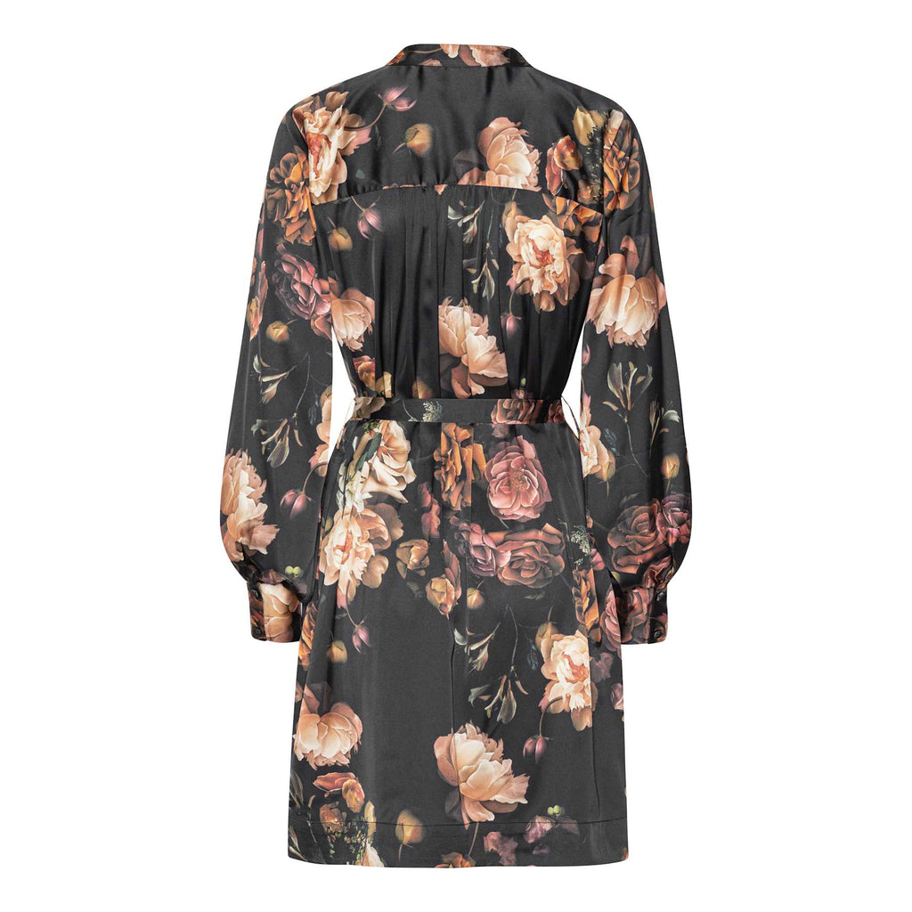 Agnes dress Scarlett flower