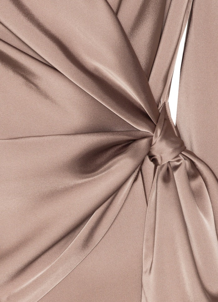 Ines blouse semi rich tan