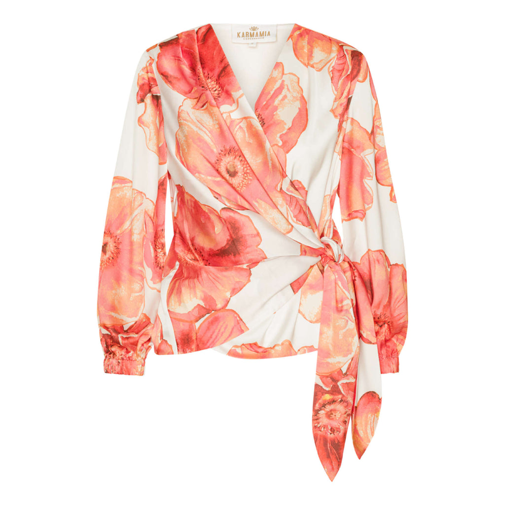 Elena blouse maui flower