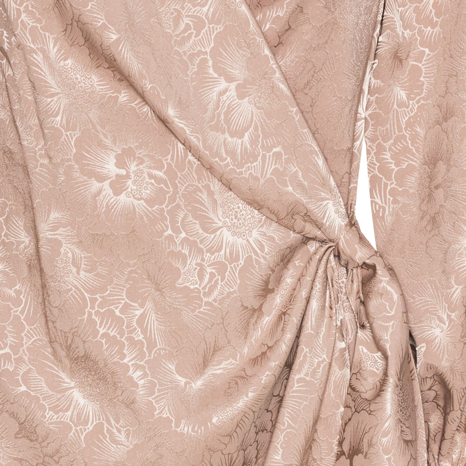 Ines dress Desert flower jaquard