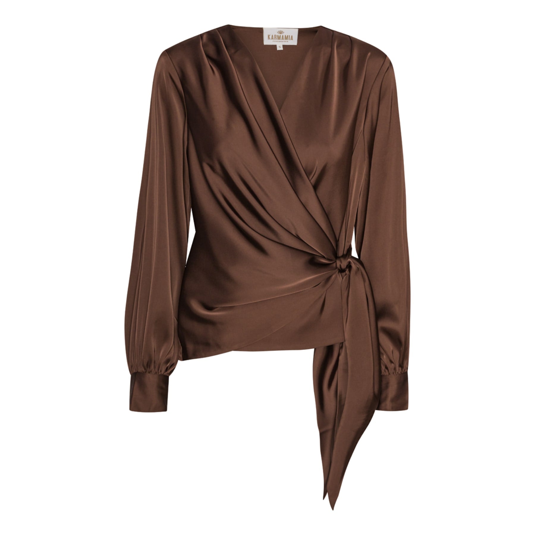 Ines blouse semi rich brown
