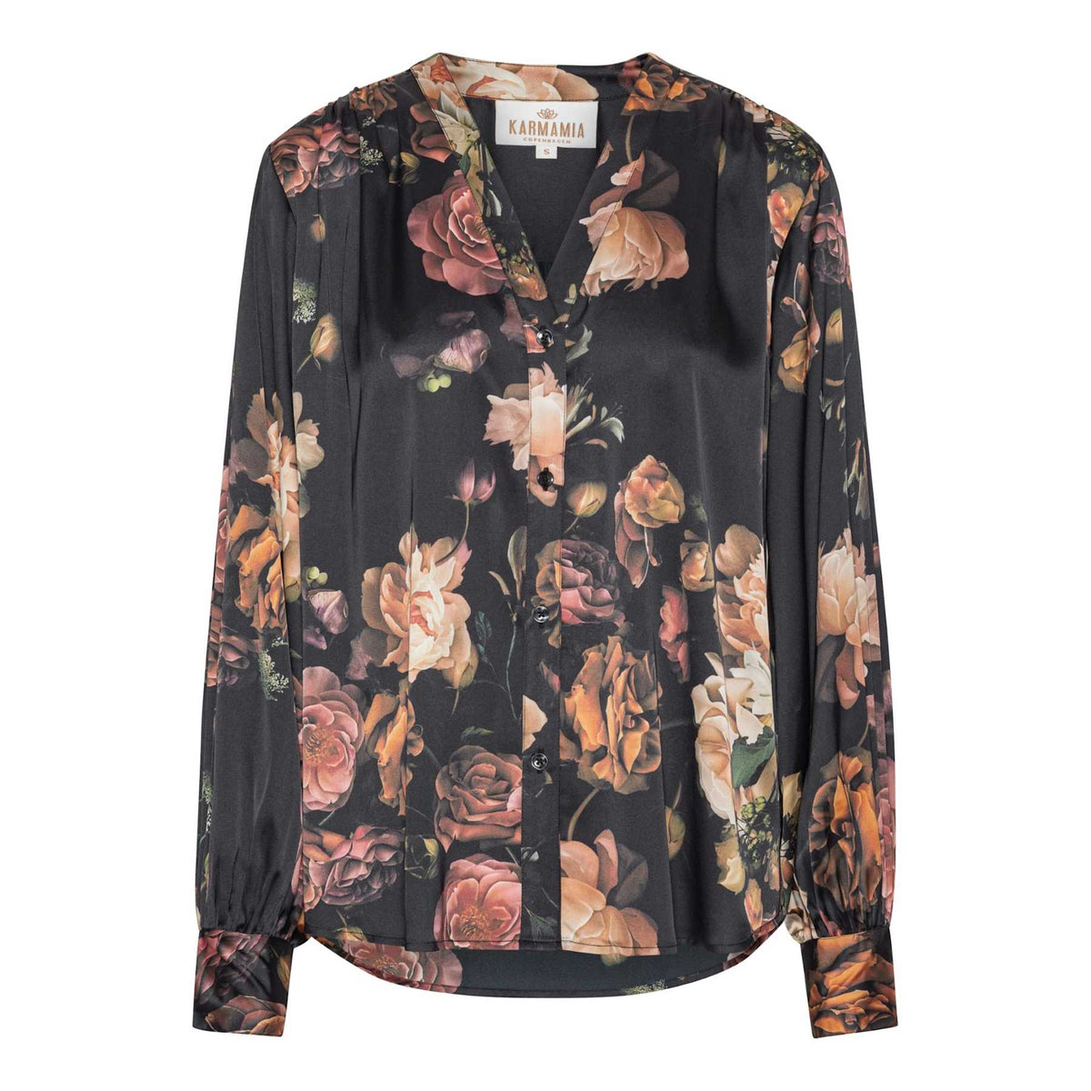 Amelia Shirt Scharlett flower