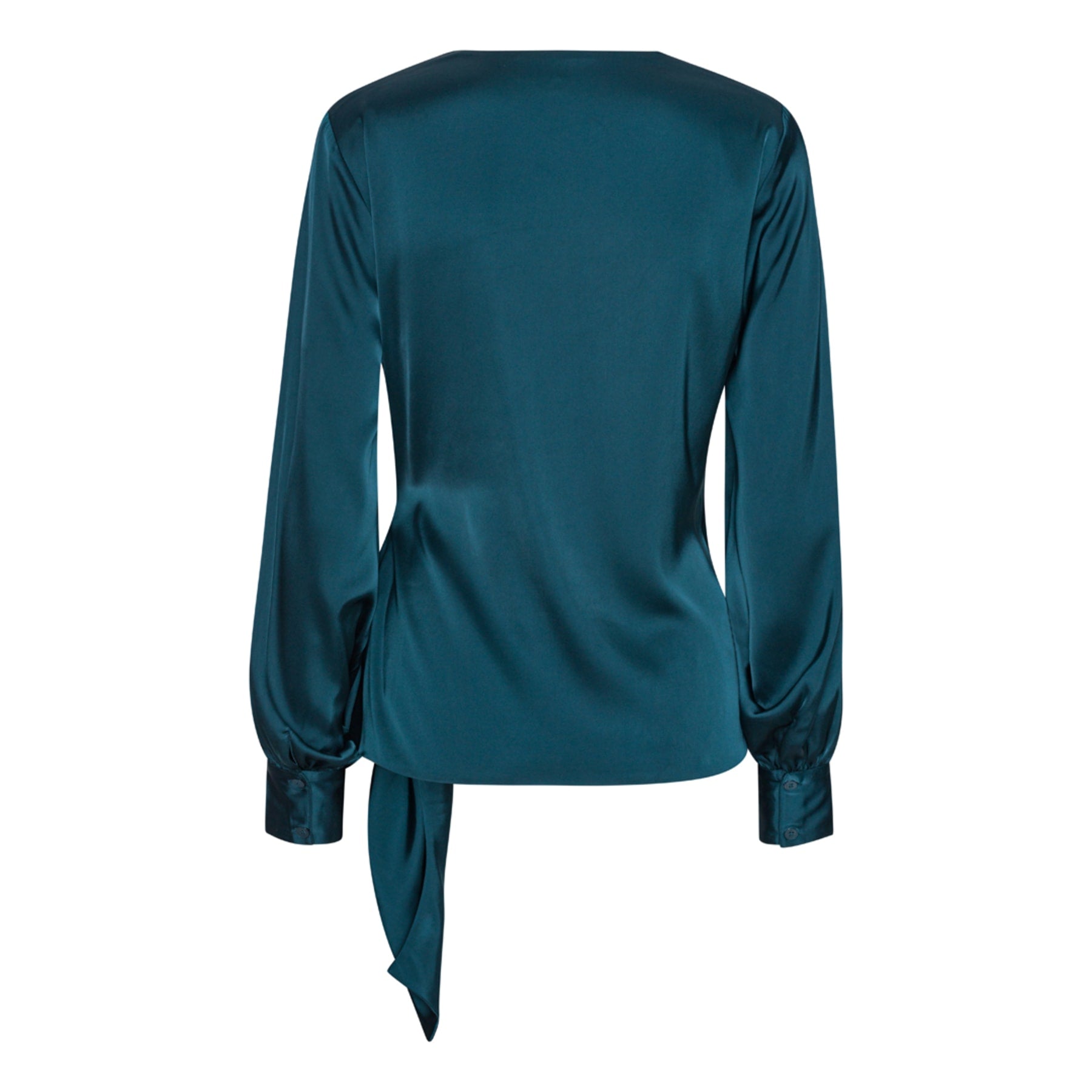 Ines blouse semi rich teal