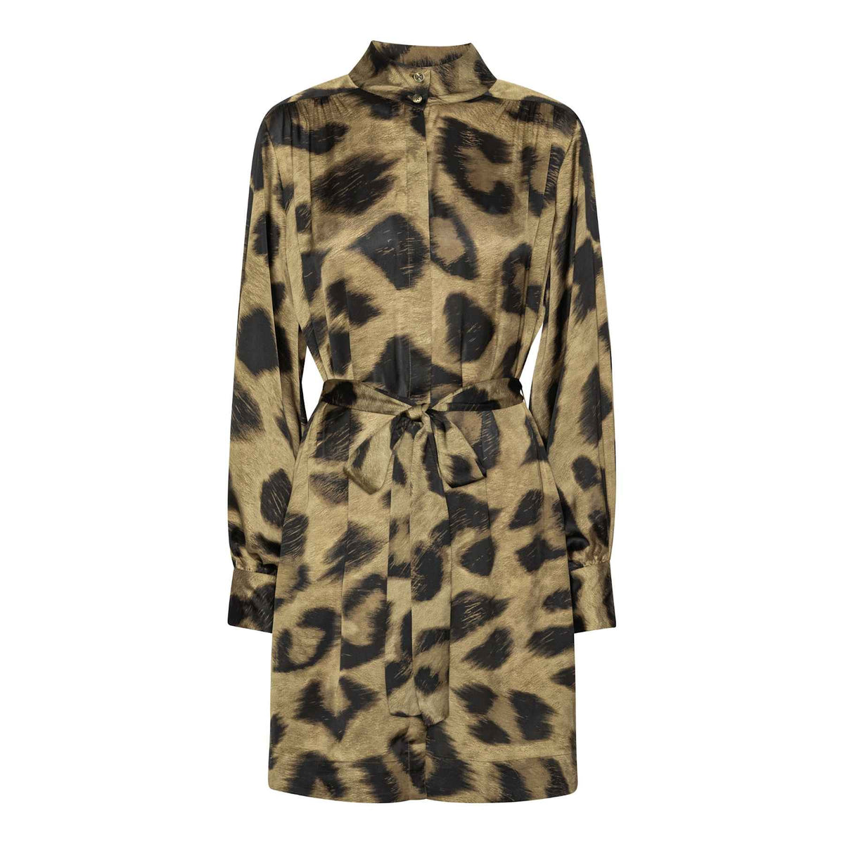 Noelle dress Khaki Maxi Leo