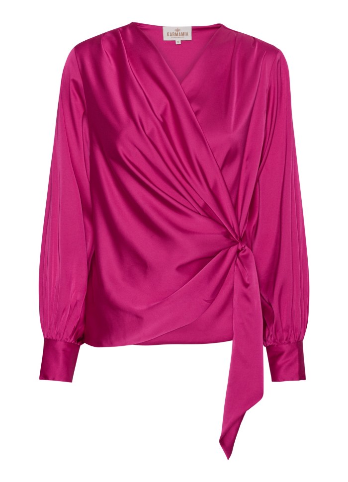 Ines blouse Rose violet