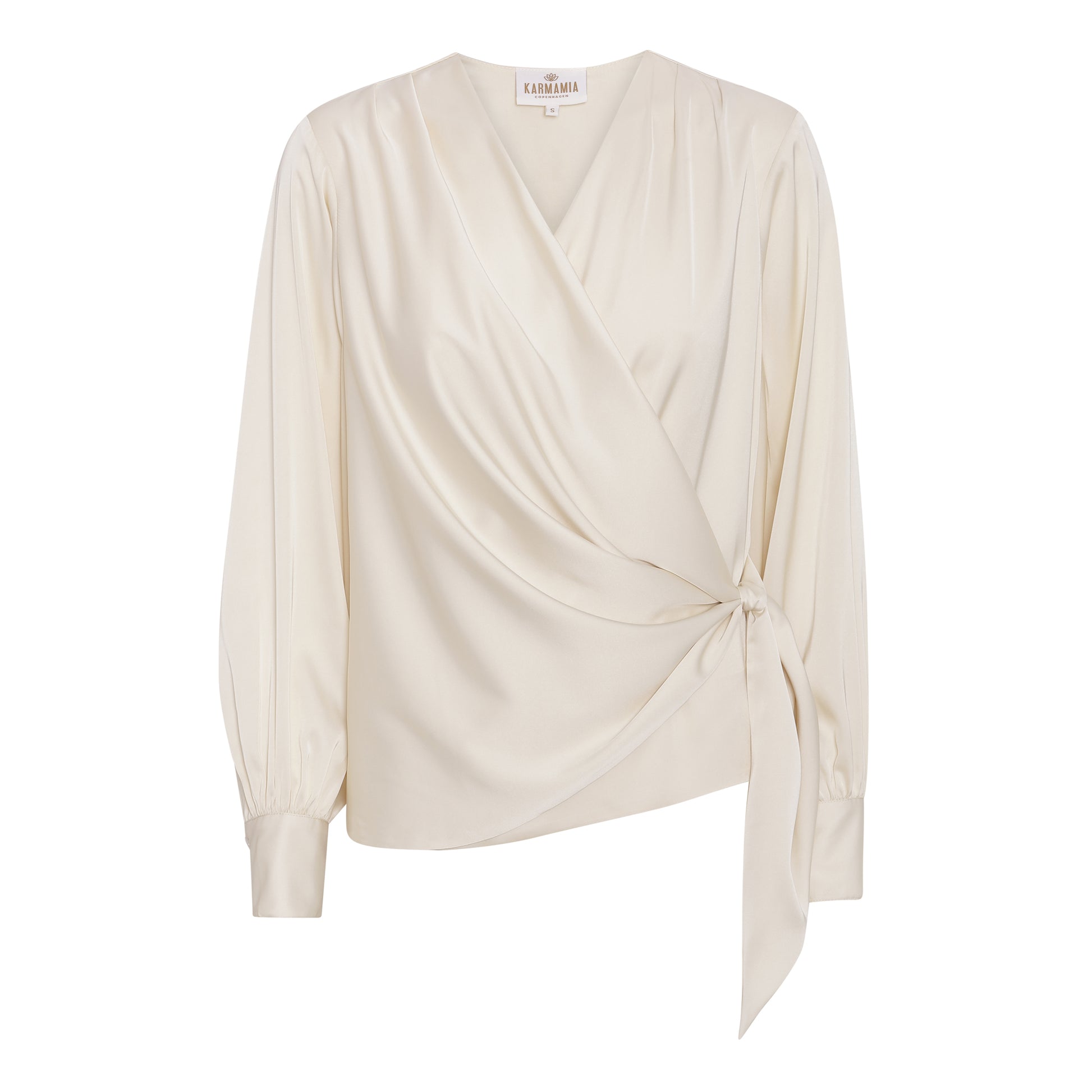 Ines blouse Latte ivory