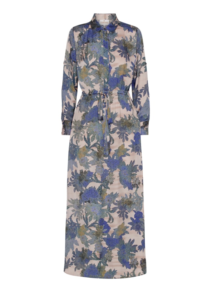 Nakita Maxi dress - Indigo flower